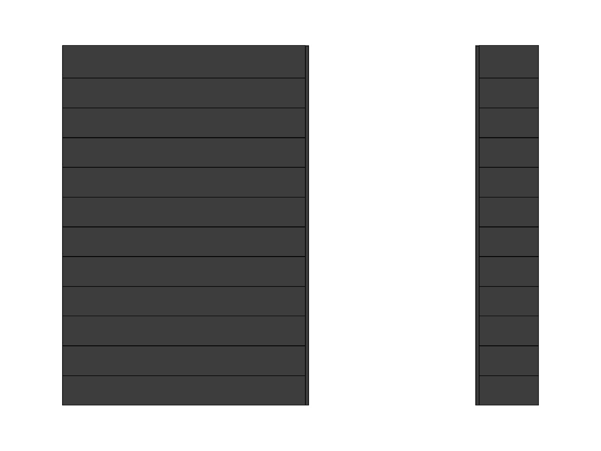 Wand zwart voor loopdeur rechts, 3m, DIYW4Z3